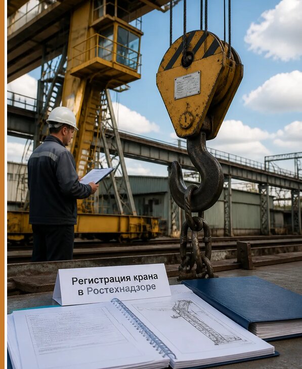Регистрация крана в Ростехнадзоре в Аксае от 15236 р. | Авеста ОТиПБ